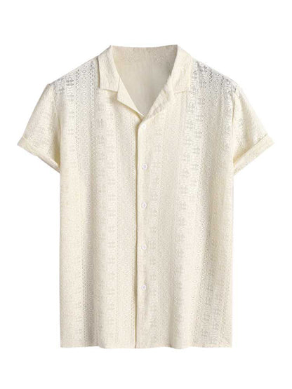 Arnaud Lace Short Sleeve Shirt